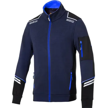 Pánská mikina SPARCO Alabama Tech Full Zip modrá pánská mikina XL