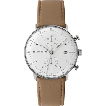 Hodinky Junghans Max Bill Chronoscope 27/4502.02 + 5 let záruka a dárek ZDARMA
