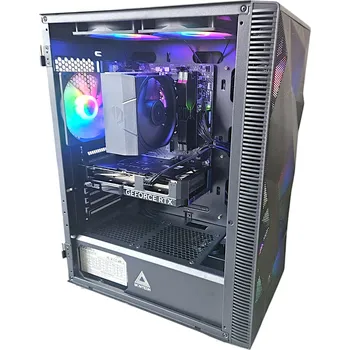 Stolní počítač BestComp Herní PC AMD Ryzen 5 (7600 / AM5 / RTX 5050 8GB / 16GB DDR5 / 1TB SSD / WIN11) PC skříň: X3 Black Montech