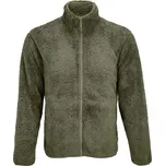 SOL'S Fleecová chlupatá mikina Finch - Army | 4XL