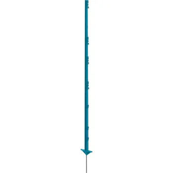 Ohradník VNT electronics s.r.o. Plastový sloupek pro elektrický ohradník, délka 156 cm, 11 oček, modrá