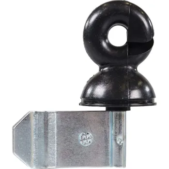 Ohradník VNT electronics s.r.o. Kruhový izolátor s úchytkou na kovový sloupek – 10 ks