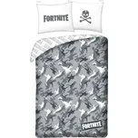 Povlečení Fortnite šedá Bavlna, 140/200, 70/90 cm