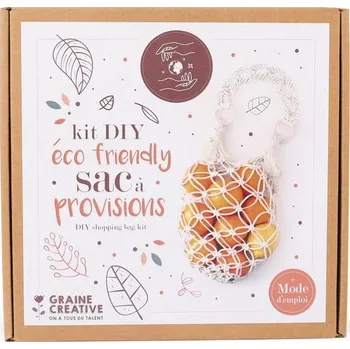 kreativní sada Graine Creative Kreativní sada na výrobu macramé nákupní tašky