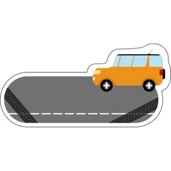 samolepka Bontis Samolepky se jménem - 32 ks - Auto