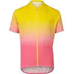 Dres dětský POC Y's XC Jersey Gradient Aventurine Yellow/Actnium Pink - 130