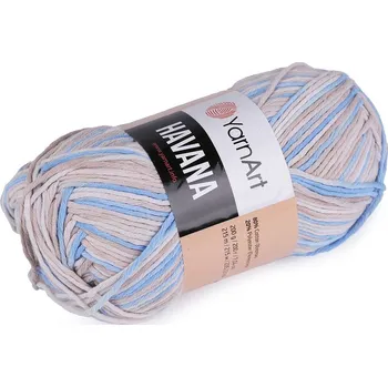 Galanterie Pletací příze Havana 200 g - 5 (2119) béžová sv. modrá
