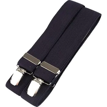 Kšandy Šle pánské široké 3,5 cm délka 120 cm typ X - 42 modrá tmavá