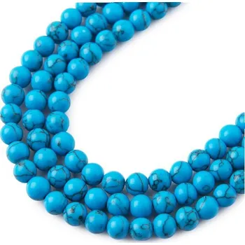 Přívěsek Korálky z minerálu Tyrkenit 4 mm