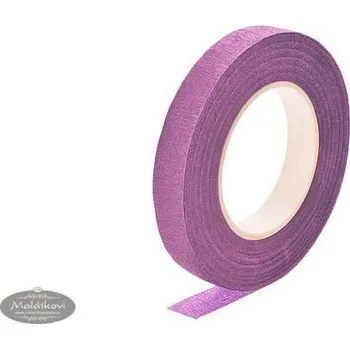 Lepicí páska Začišťovací ovinovací floristická páska fialová - 13 mm
