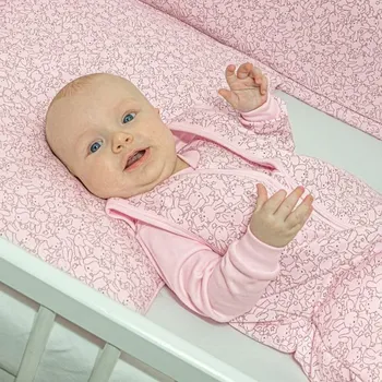 Zavinovačka ESITO Spací pytel pro miminko Zája Delicate pink - 74 - 80