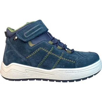 Chlapecká zimní obuv Dětské boty s fleecem IMAC - Blue/Olive - 36