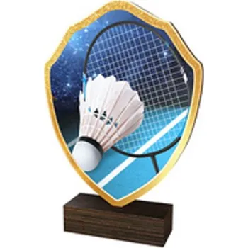 Poháry Bauer Dřevěná plaketa TFRW033 | Badminton