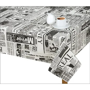Podsedák Ubrus IVO - 70x70 cm noviny