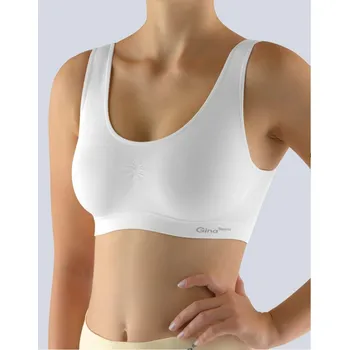 Podprsenka Bambusová Top sportovní podprsenka PureLine 07011P - bílá - M/L