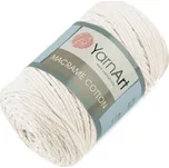 Pletací příze Macrame Cotton 250 g - 23 (752) krémová nejsvět.