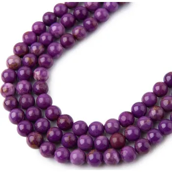 Dětské navlékací korálky Korálky z minerálu Fosfosiderit 4 mm