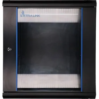 Serverovna Extralink EX.7256 rack cabinet 12U Wall mounted rack Black