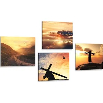 Obraz Dovido Set obrazů harmonie nebeského království