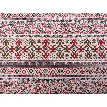 Bavlněná metráž / imitace lnu hrubší - režná