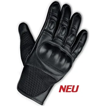 Moto rukavice NERVE Rukavice na motorku New Sporty Black - Velikost M