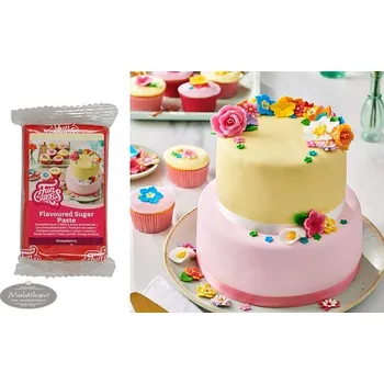 FunCakes Potahovací hmota s jahodovou příchutí - 250 g