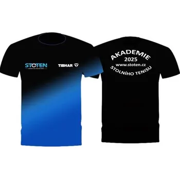 STOTEN.cz - Tréninkové tričko Barva: Černo-modrá, Velikost: 5XL