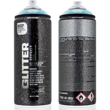 Speciální výtvarná barva Montana GLITTER 400ml Glitter X-Mas Red / X-Mas Red