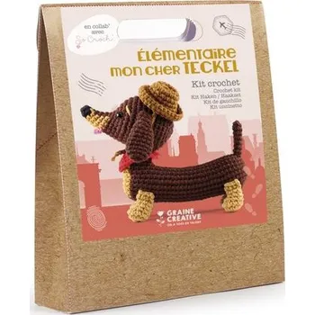 kreativní sada Graine Creative Háčkovací sada jezevčík