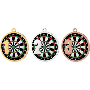 Poháry Bauer Kovová medaile MDT0001M20 | Šipky