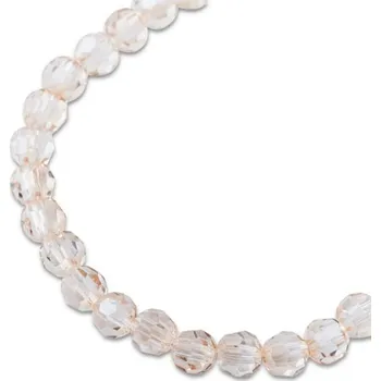 Dětské navlékací korálky Preciosa MC perle kulatá 3 mm Crystal Honey