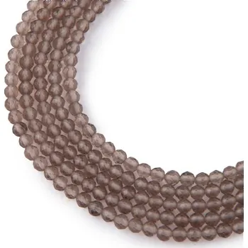 Dětské navlékací korálky Korálky z minerálu Záhněda 4 mm broušené