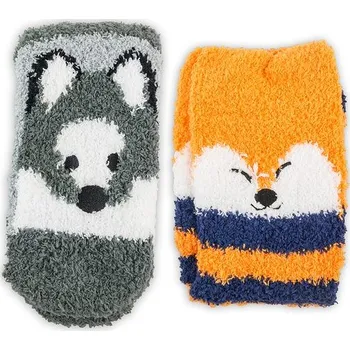 ponožky chlapecké FLUFFY- 2pack, Pidilidi, PD0146-22, uni - 27-30