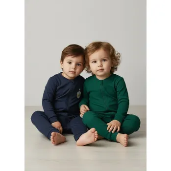 Chlapecké tričko Sinsay - Sada 2 kusů bavlněných overalů - námořnická modrá - 630EM-59X - 630EM-59X-56