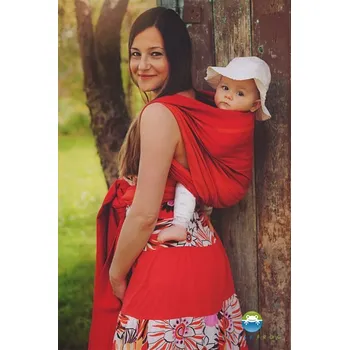 Šátek na nošení dítěte Little Frog Carnelian - délka 4,2m