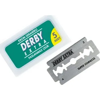 Příslušenství k holicímu strojku Derby Žiletky Derby Extra Super Stainless (5 ks)
