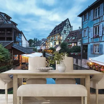 Tapeta Dovido Fototapeta malebný kanál ve Francii