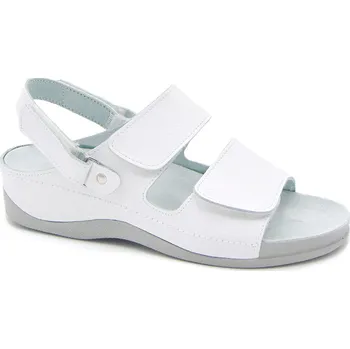 Dámské sandále MEDISTYLE zdravotní dámský sandál Petra Barva: Bílá, Velikost EU: 43