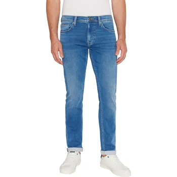 Pánské oblečení Pepe Jeans Pánské džíny SLIM GYMDIGO JEANS TRACK Barva: denim (odpovídá obrázku), Velikost: W29 L32
