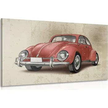 Obraz Dovido Obraz červený veterán