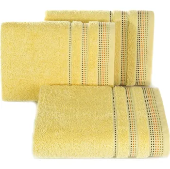 Ručník FROTÉ RUČNÍK POLA 50X90 CM ŽLUTÁ
