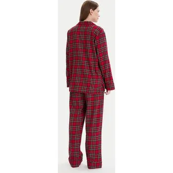 Dámské pyžamo Polo Ralph Lauren Pyžamo 4P8043 Červená Relaxed Fit XL