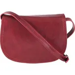 Kožená crossbody dámská kabelka Enila I Fratelli burgundská červená