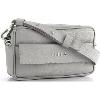 Kabelka Elega Elega malá crosbody kabelka šedá/stříbrné kování 69714 | P682225