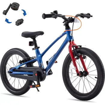 Dětské kolo ROYALBABY odrážedlo/dětské kolo 2v1 EZ Space Shark 16"