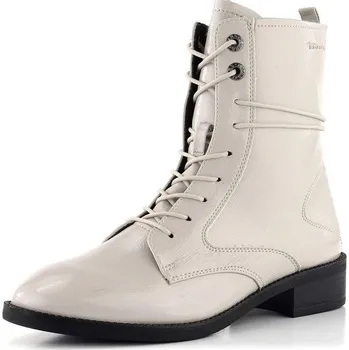 Dámské kozačky Tamaris světle šedý šněrovací kotník 1-25004-29 - 40 | P663471