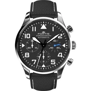 Hodinky Fortis Pilot Classic Chronograph 904-21-41-LP + 5 let záruka a dárek ZDARMA
