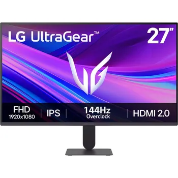 Monitor LG monitor 27G411A-B IPS 27"/ 1920x1080 / 144Hz/ 250cdm / 5ms/ 1500:1/DP/HDMI/G-SYNC Compatible/ FreeSync