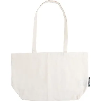 Nákupní taška Neutral Velká nákupní taška přes rameno z organické Fairtrade bavlny - Přírodní