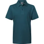 James & Nicholson (Daiber) Dětská polokošile JN070k - Petrolejová | S